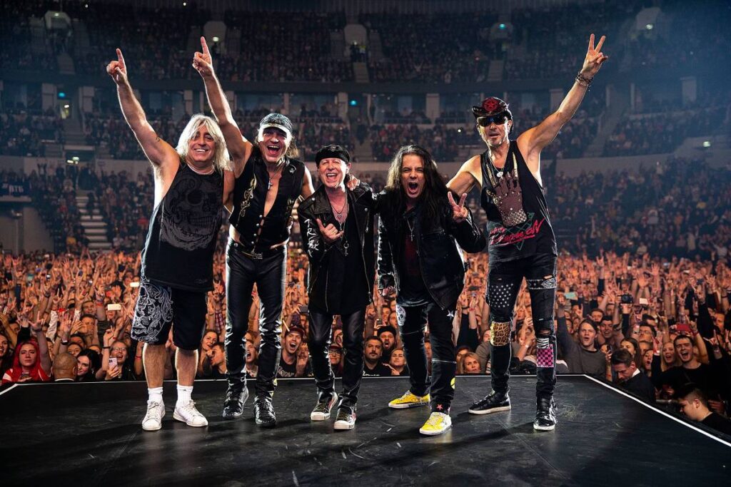 Concerto dos Scorpions na MEO Arena em 2026