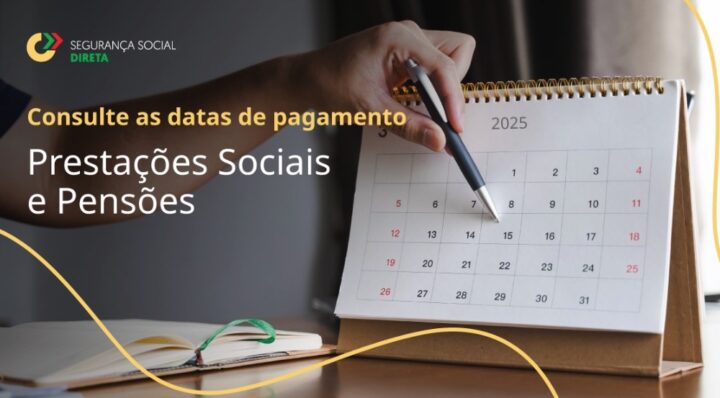 Segurança Social: estas as datas de pagamento no mês de dezembro