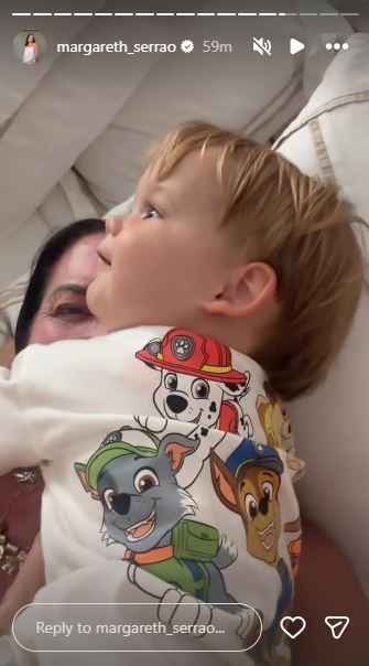 Margareth Serrão e José Leonardo - Foto: Reprodução / Instagram