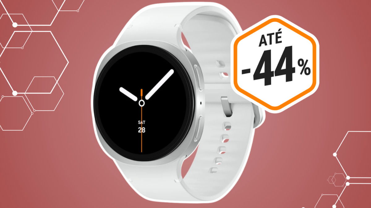 Surpreende a tua cara-metade neste Natal: Samsung Galaxy Watch8 com desconto 44%