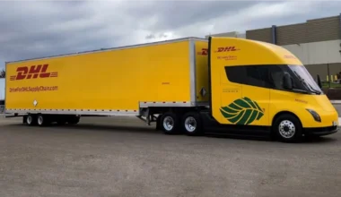 Imagem Tesla Semi DHL