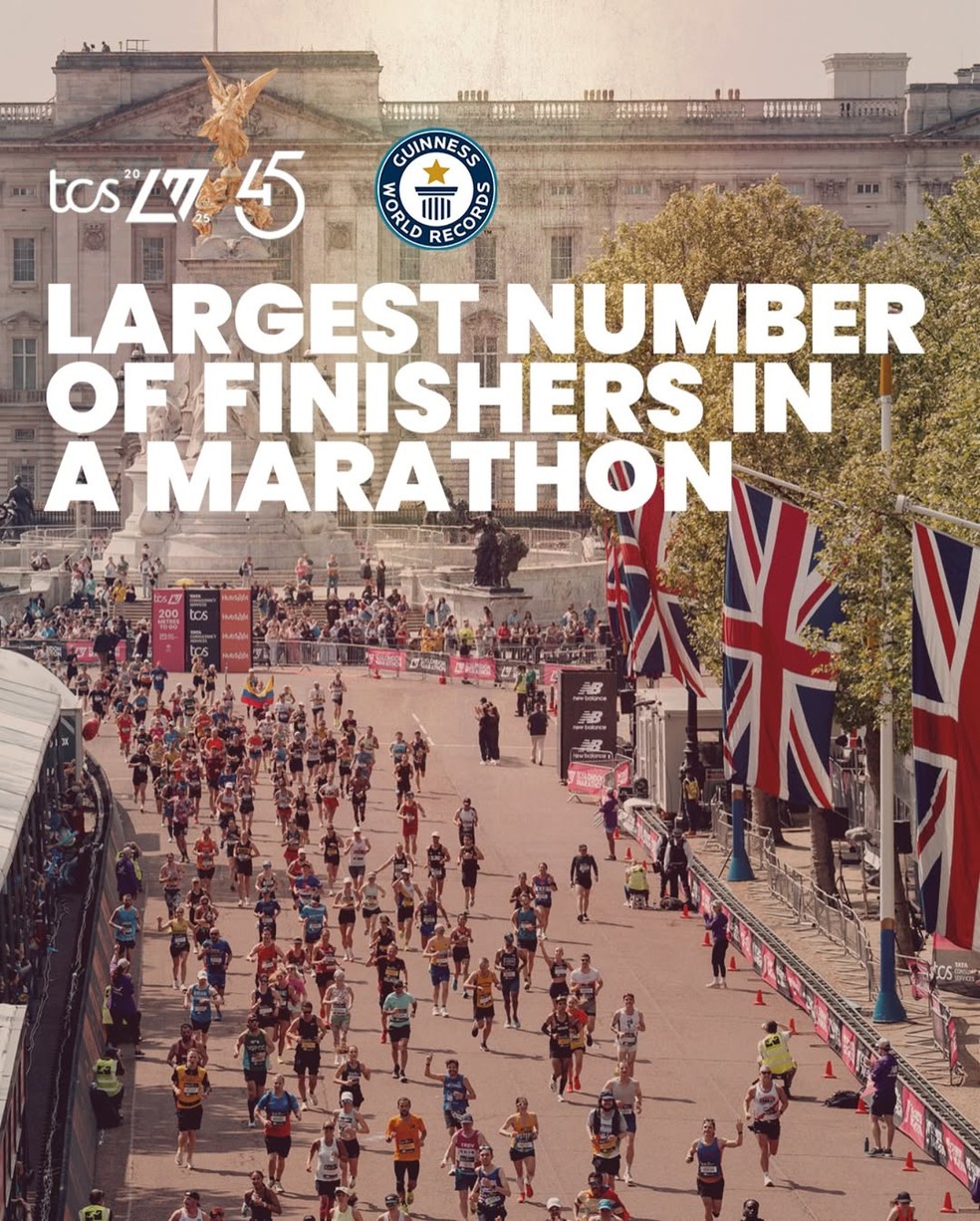 Maratona com mais finalistas da história — Foto: Reprodução/Instagram