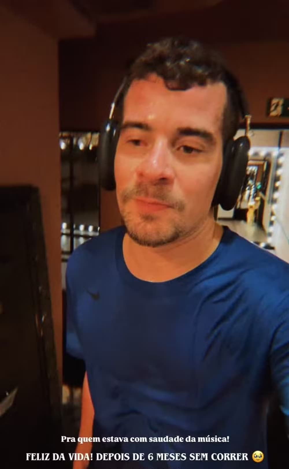 Print de Story de Thiago Martins