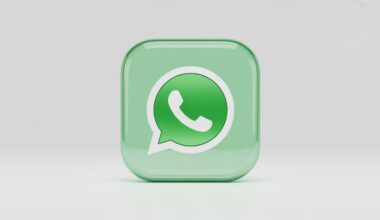 whatsapp logo em 3d