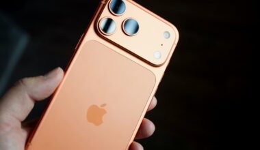 iPhone 17 laranja da Apple