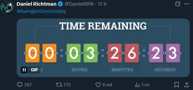 vingadores doomsday final trailer online