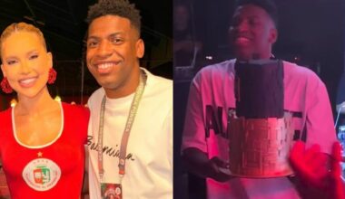 Virginia e irmão de Vini Jr. - Foto: @virginia