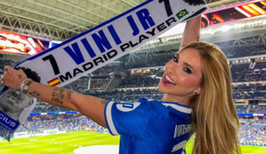 Virginia rebate críticas à aparência de Vini Jr.