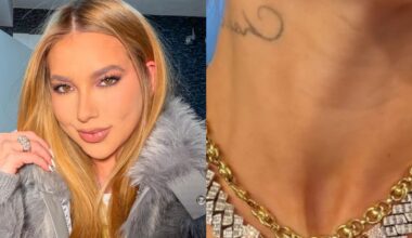 Virginia usa joia com homenagem para os filhos