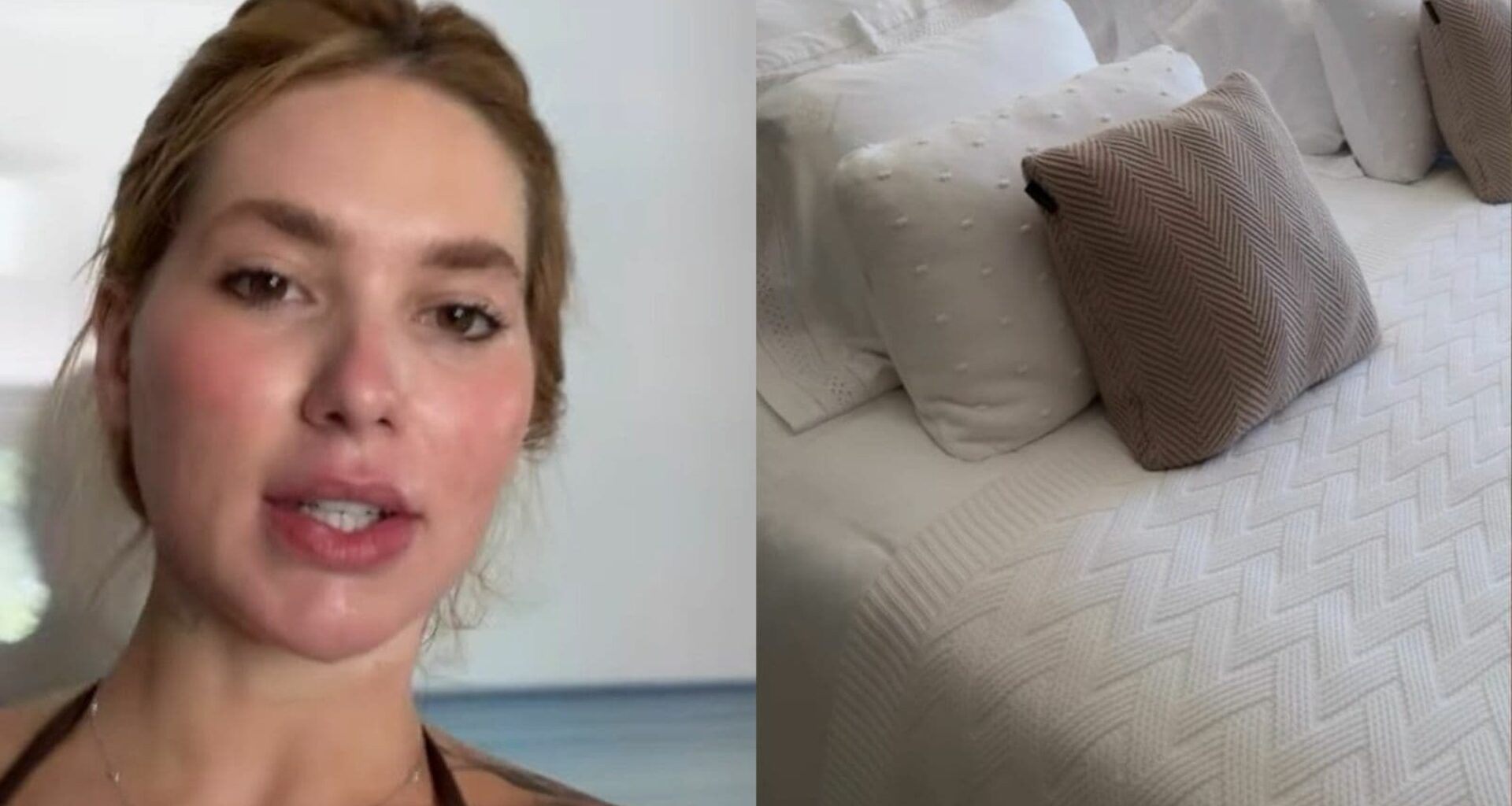 Virginia se choca com quantidade de travesseiro em quarto de sua mansão - Foto: @virginia