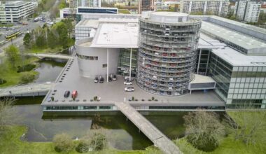 Fábrica da Volkswagen em Dresden, na Alemanha