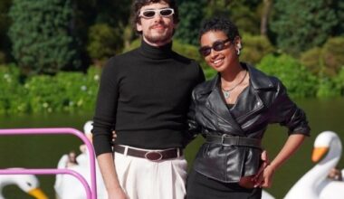 Namorados, Jaffar Bambirra e Gabz gravam o 'Caldeirão com Mion' em Gramado