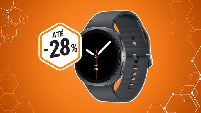 Samsung Galaxy Watch8 com desconto de 28%