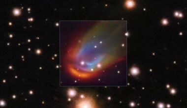 observada onda de choque em redor de estrela morta