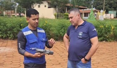 Chaveslândia recebeu nova etapa do TechDengue com uso de drones no combate às arboviroses