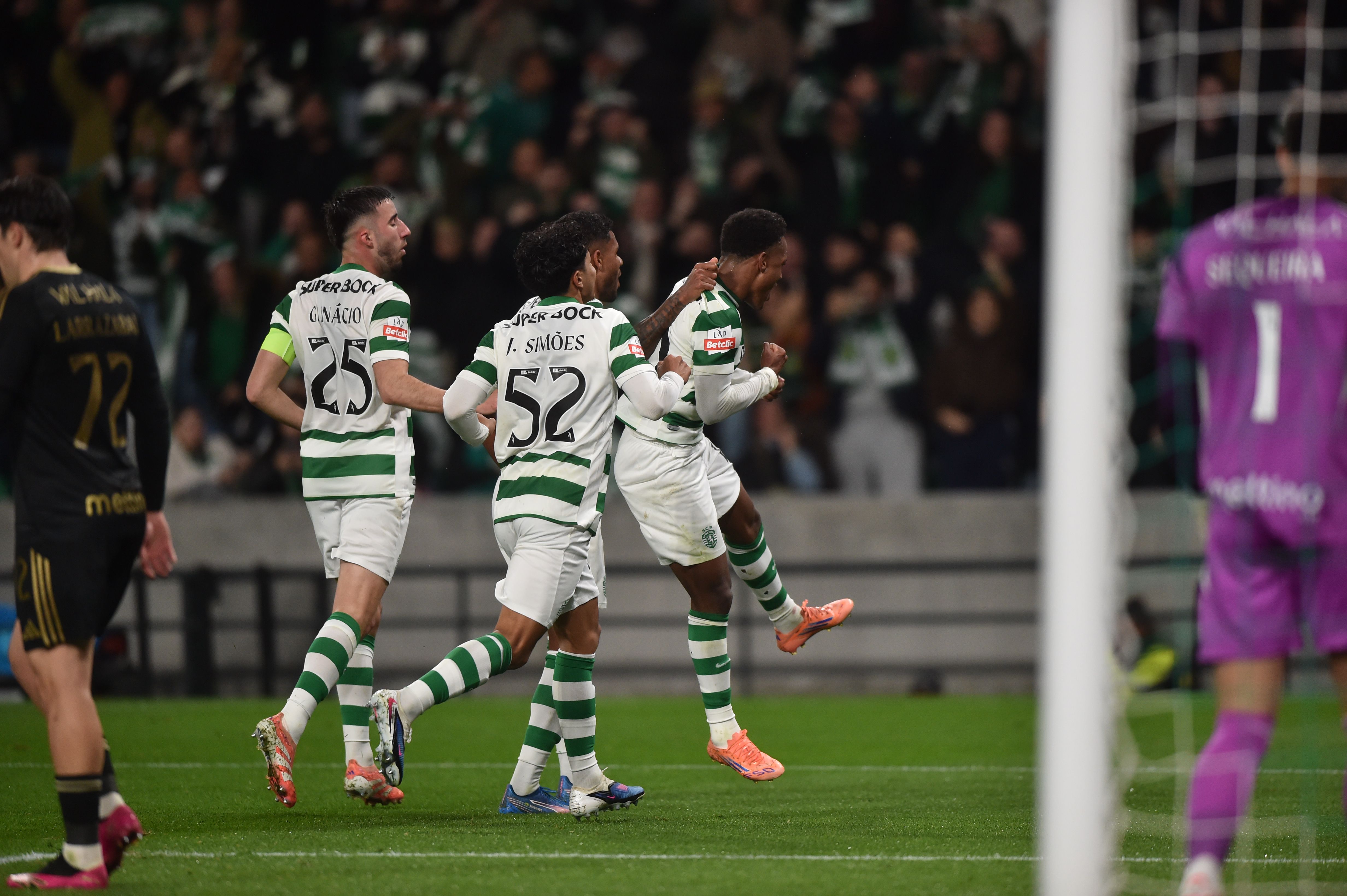 Golo de Geny - Foto: Miguel Nunes