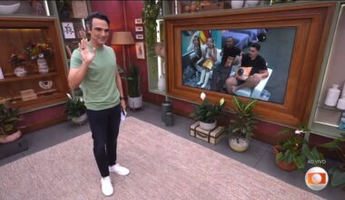 Tadeu Schmidt fala com confinados das Casas de Vidro do BBB 26, que revelam: 'É um sonho' - Gshow