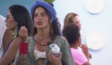 Aline Campos se avalia após ser indicada ao Paredão: 'Muito coerente do inicio ao fim' - Gshow