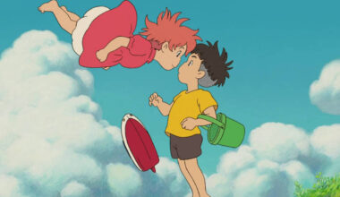 Cena do filme "Ponyo: Uma Amizade que Veio do Mar"