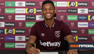 Sporting ajusta acordo com o West Ham e encaminha chegada de Luís Guilherme