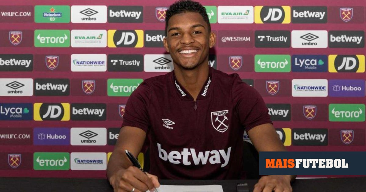 Sporting ajusta acordo com o West Ham e encaminha chegada de Luís Guilherme