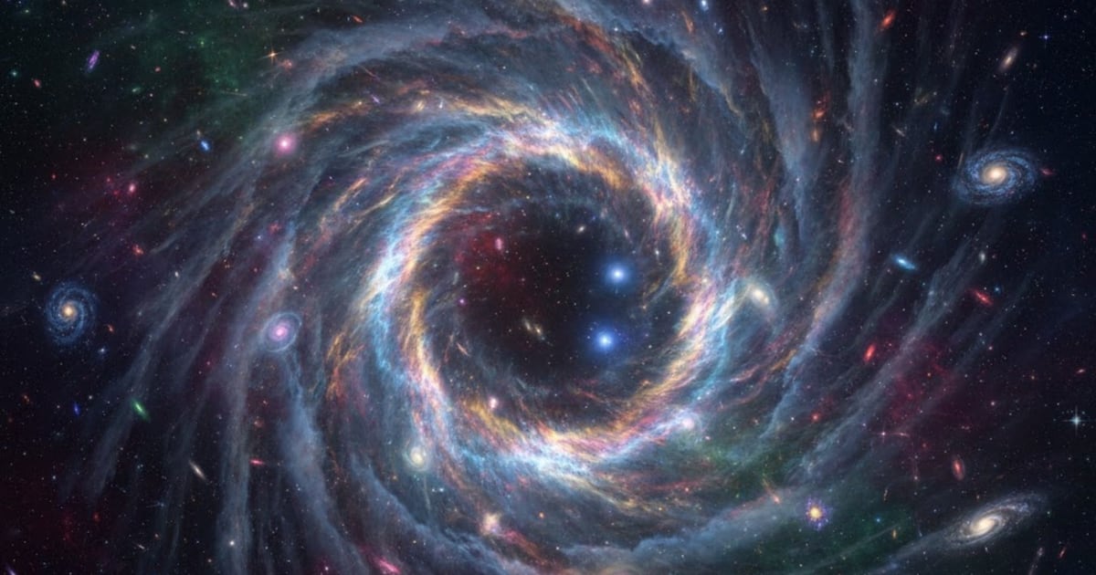 Halo cósmico em rotação revela segredo oculto entre matéria e energia escuras – Noticias R7