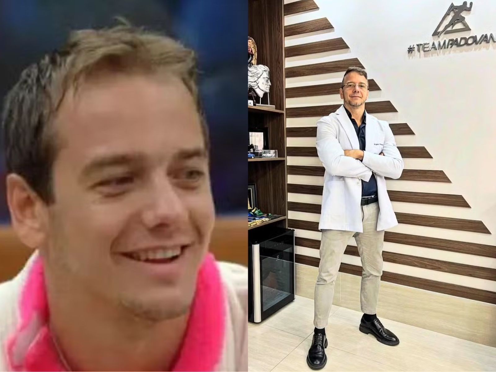 O médico Rogério Padovan participou do "BBB 5". Após o programa, voltou a se dedicar à medicina e é dono de uma rede de clínicas focada na área esportiva — Foto: Reprodução/Instagram