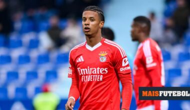 Benfica acerta a saída de Leandro Santos para o Alverca