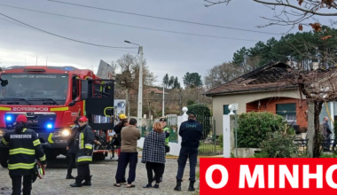 Incêndio em casa que acolhe idosos na Póvoa de Lanhoso