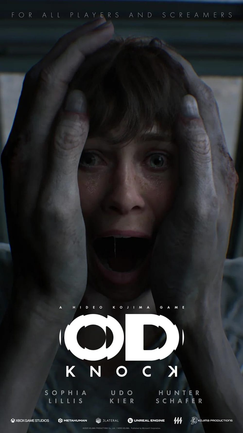 O próximo jogo de Hideo Kojima, "OD", um título de terror atualmente em produção, foi co-escrito pelo realizador de "Get Out", Jordan Peele (A Kojima Productions Co.)