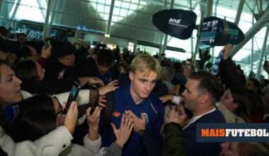 VÍDEO: FC Porto recebido em apoteose antes da viagem para os Açores