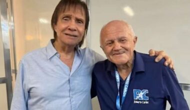Roberto Carlos lamenta morte do “amigo, irmão” Genival Barros, que trabalhou com ele por 60 anos