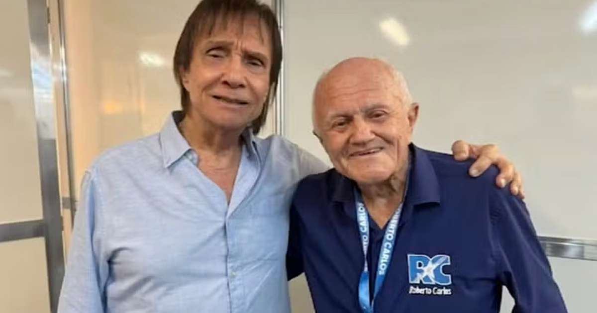 Roberto Carlos lamenta morte do “amigo, irmão” Genival Barros, que trabalhou com ele por 60 anos