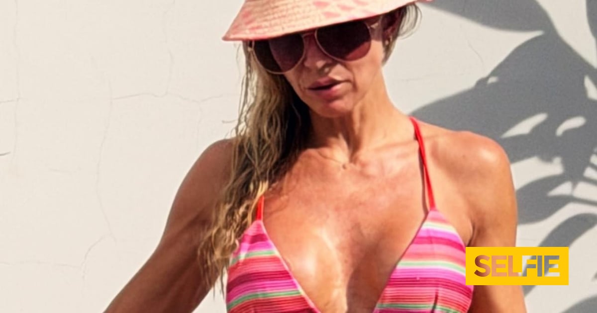 Laura Figueiredo posa em biquíni... e "dedinhos dos pés" chamam a atenção!