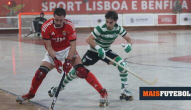 Hóquei: Benfica e Sporting abrem 2026 com empate