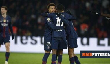 Com três portugueses de início, PSG vence Paris FC