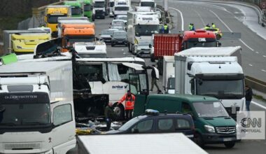 Acidente com autocarro português em França faz dois mortos