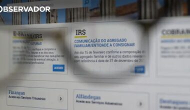 Novas tabelas de retenção de IRS publicadas – Observador