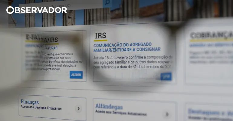 Novas tabelas de retenção de IRS publicadas – Observador