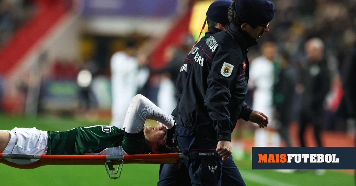 Sporting: Eduardo Quaresma passa a noite no hospital e vai ser operado