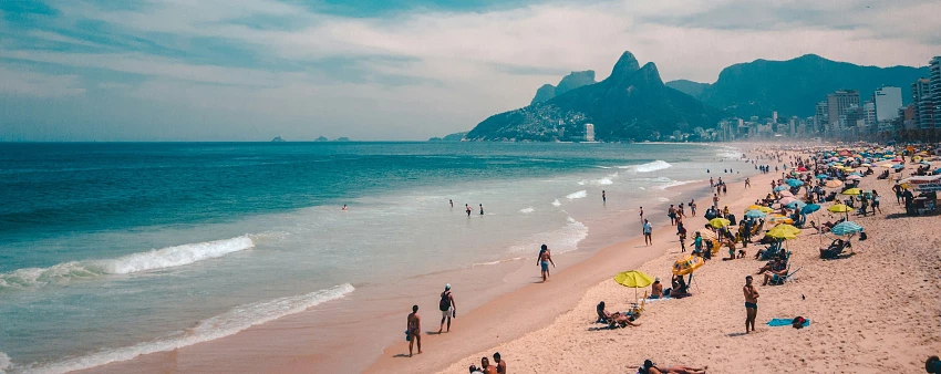 O calor de dezembro no Rio de Janeiro