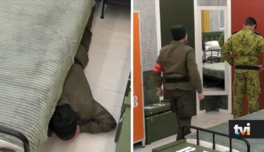 Nem o instrutor conseguiu conter riso. Filipe Delgado protagoniza o momento mais hilariante da Primeira Companhia - Primeira Companhia