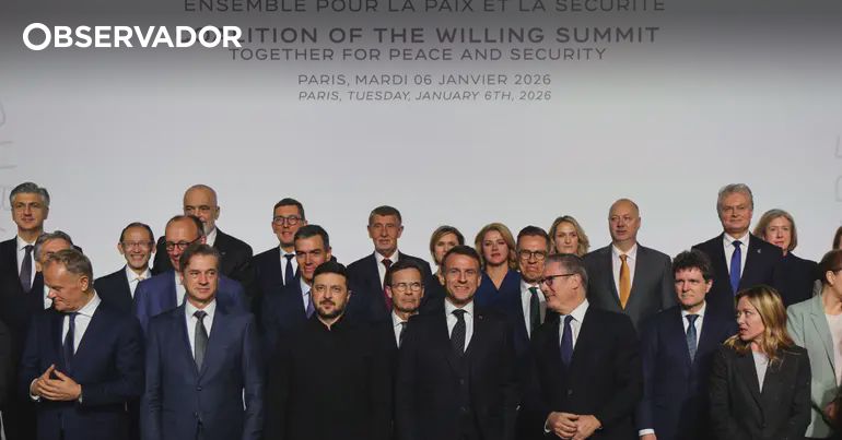 Declaração de Paris junta aliados, Ucrânia e EUA pela 1ª vez – Observador