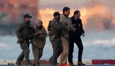 Maduro e a mulher terão ficado feridos durante a captura