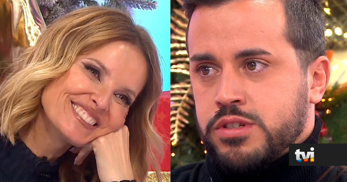 Cristina Ferreira repara que Pedro Jorge está ansioso e disponibiliza ajuda: «Sabes que estamos cá» - Dois às 10