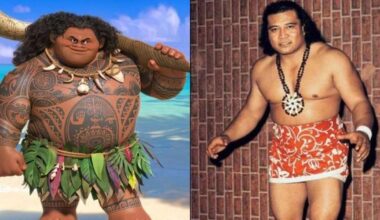 O visual de Maui em Moana foi inspirado em uma pessoal real