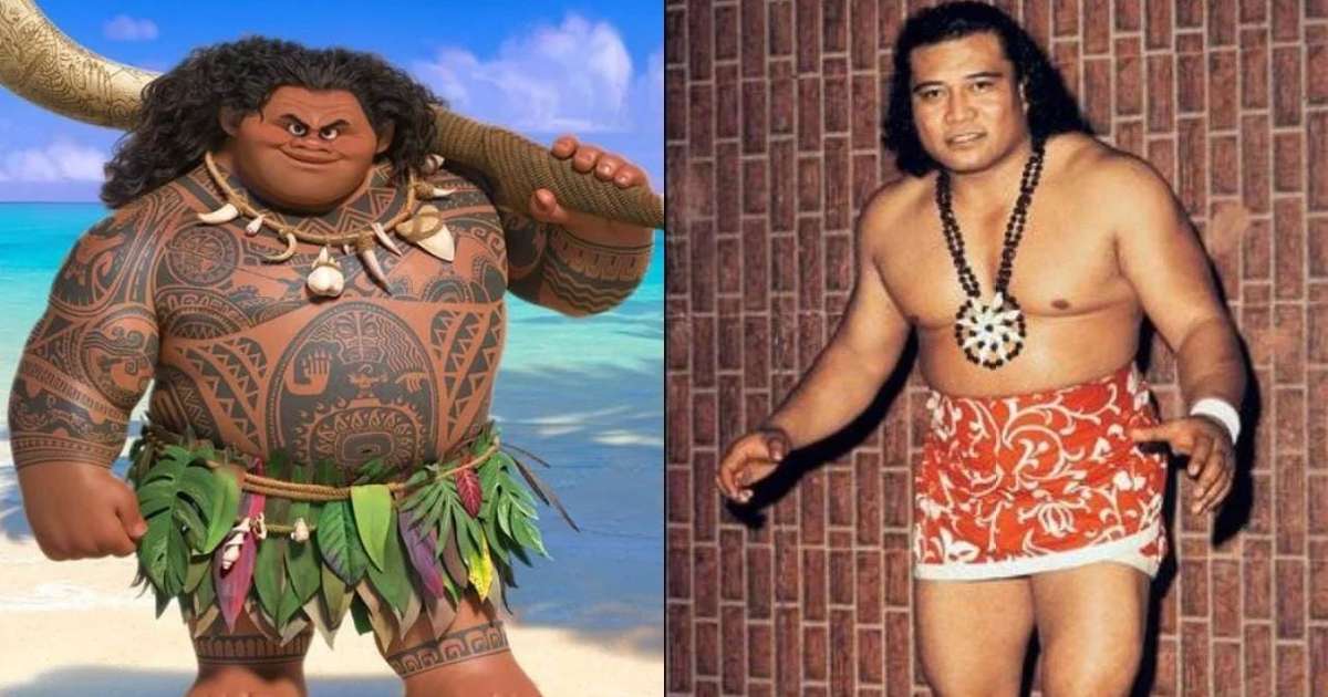O visual de Maui em Moana foi inspirado em uma pessoal real