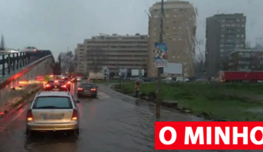 Vem aí muita chuva a partir da tarde. IPMA emite aviso amarelo para o Minho