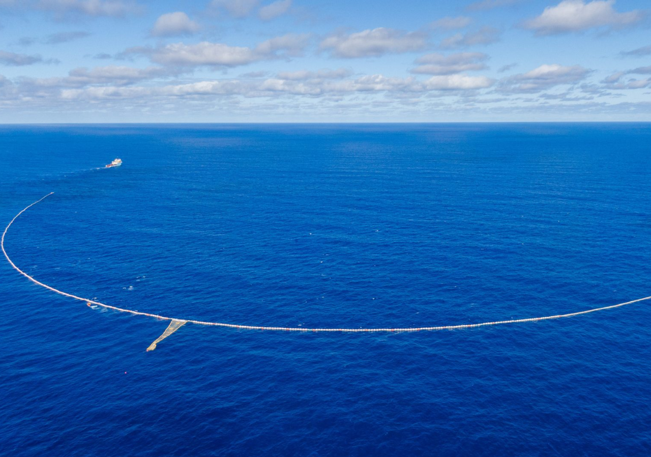 Um sucesso histórico! A Ocean Cleanup retirou 45 milhões de quilos de lixo dos oceanos