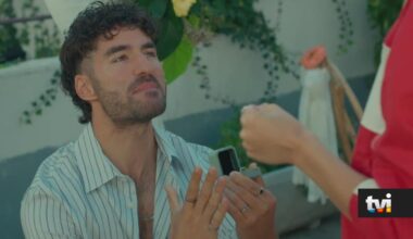 Amor à Prova: Cris surpreende Sara com um pedido de casamento a rigor